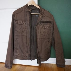 Guess Jacket: Brown (Mens) Medium